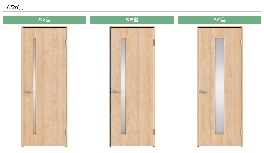 VERITIS 内装ドア