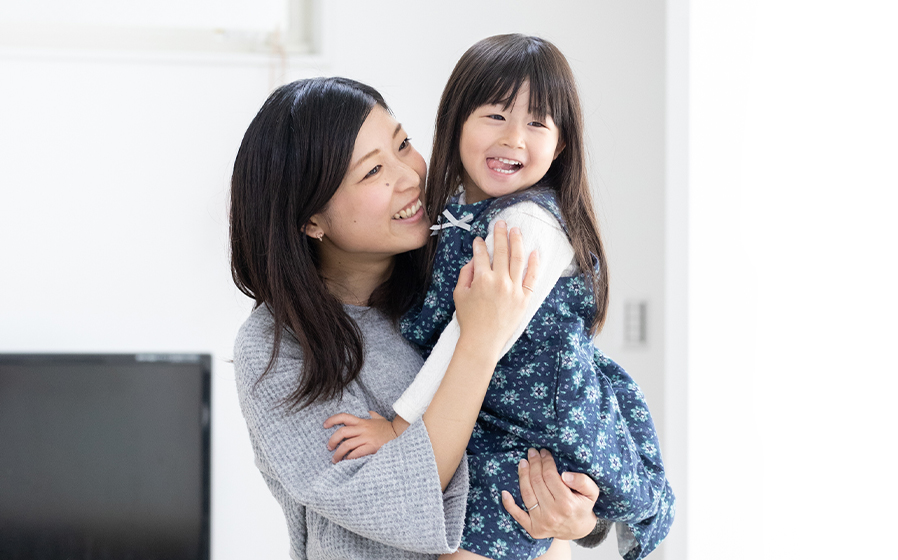 大阪府下で住まいを建てたS様ご家族